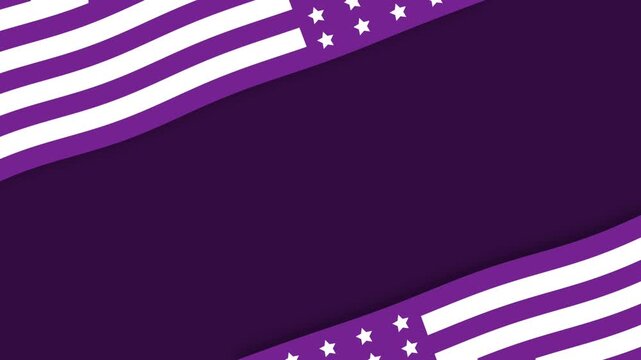 Purple Heart Tribute Honoring American Military Veterans and Their Sacrifice.