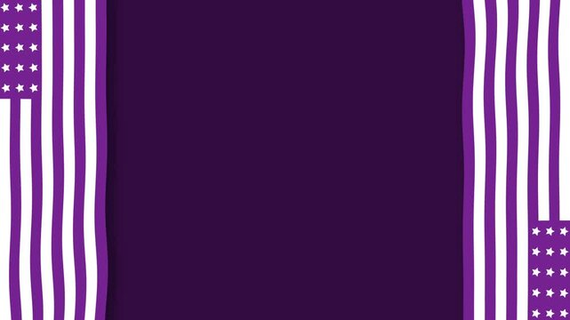Purple Heart Honor Background for Valued Military Veterans and Patriotic Remembrance.