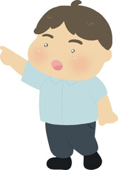 Fototapeta premium 가리키다