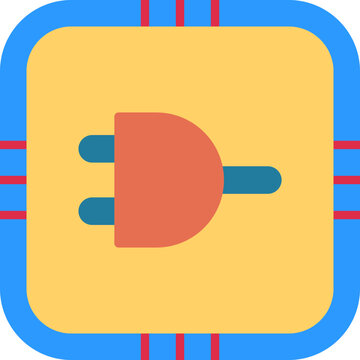 And Gate Ansi System Icon