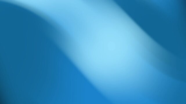 Blurred blue light gradients with soft waves, ideal for calm abstract backgrounds, motion graphics, and cool design projects. Suitable for presentations and digital art.