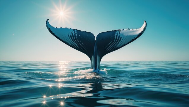 Sperm whales spotted in Andenes, Norway