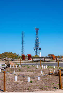 telecommunications tower infrastructure Mount Canobolas near Orange