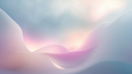 Obraz premium Ocean Blur Background Abstract sunrise sky and ocean nature scenery.