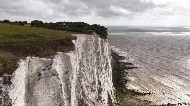 Dover Great Britain dramatic White Cliffs ocean view