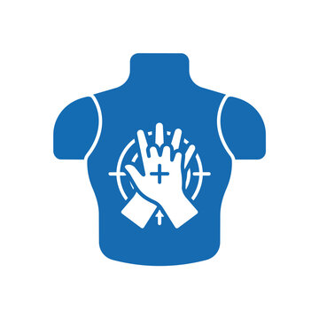 Cardiopulmonary resuscitation icon