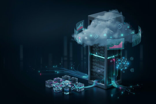Cloud Computing Technology, Digital Data Storage, Network Infrastructure, AI, Big Data