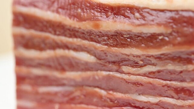 video of smoked jerky