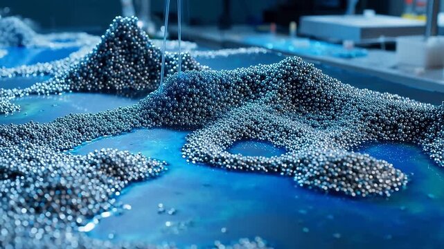 Electrochemical Nanostructure Self-Assembly Visualized