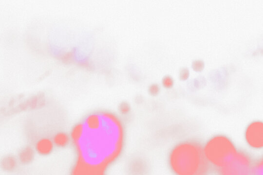 Abstract Bokeh Lights with Vibrant Purple and Red Hues in Transparent Background