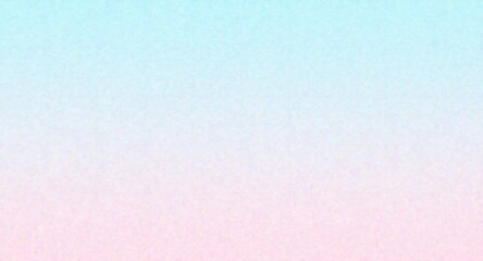 Fototapeta premium Abstract soft pastel gradient background with light blue and pink colors and grainy texture