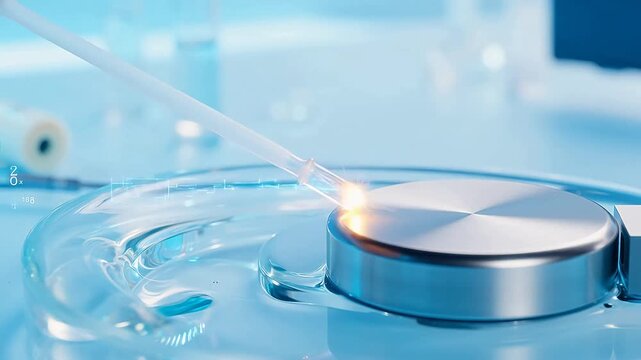 Nano Particle Electrochemical Spark on Electrode Surface