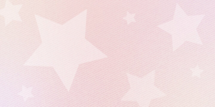 Soft pastel pink denim texture background with blurry white stars, cute feminine Y2K aesthetic jeans backdrop