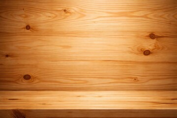 Fototapeta premium Wooden Background with Smooth Texture and Natural Patterns