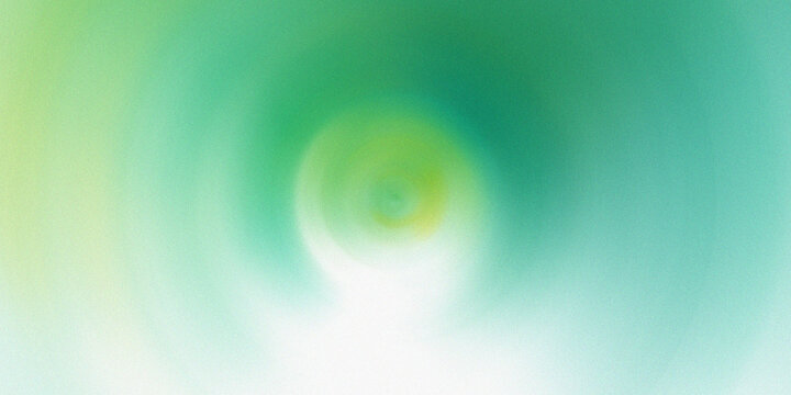 Green circular gradient abstract background with soft glowing light center.