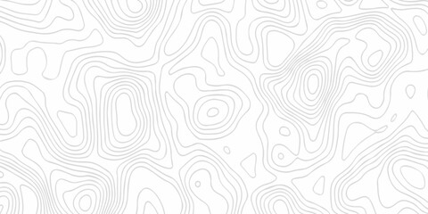 White abstract wave paper spiral area world topography map curved reliefs design. geographic contour map elevation mapping artwork with soft grey lines wallpaper background. © MOHART PARK