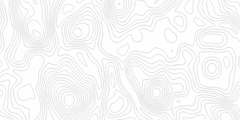 White abstract wave paper spiral area world topography map curved reliefs design. geographic contour map elevation mapping artwork with soft grey lines wallpaper background. © MOHART PARK