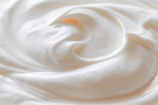 The Whipped Cream Swirl: A Soft Silky Peak of Pure Dairy Delicacy