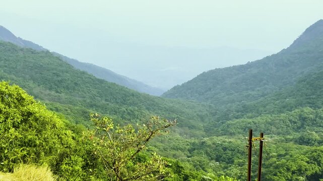 Beautiful scenic view of Tilari Ghat in Maharashtra