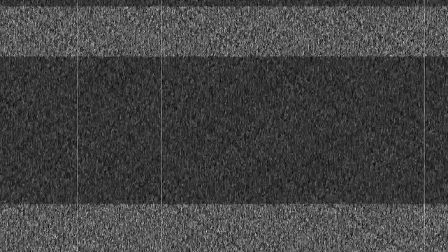 TV snow or background.  analogy tel visor Bad Signal - Static noise, black and white TV screen glitch effect Glitch static noise television.