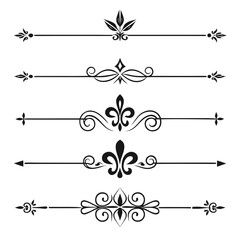 set of decorative elements © felesa11