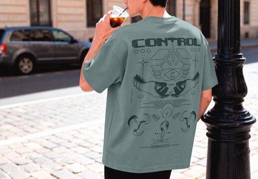 Classic T-Shirt Mockup For Apparel And Branding Design