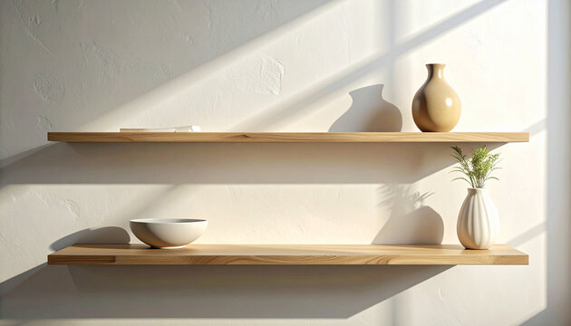 Modern Minimal Shelf Decor