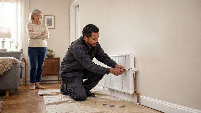 Heat Pump Retrofit Small Interaction Occupied Home Heating Technician