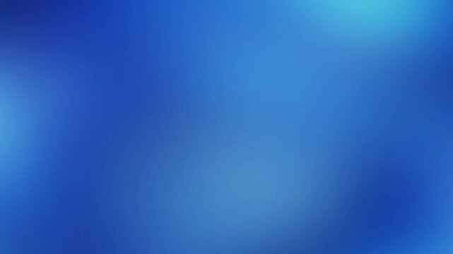 Vibrant royal blue navy fluid gradient motion loop with gentle ambient illumination. A clean futuristic liquid backdrop perfect for business presentation backgrounds and video transitions