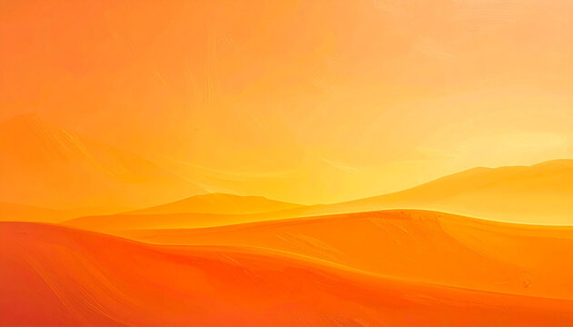 Dreamy Pastel Desert Landscape