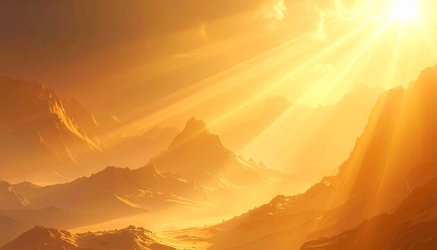 Golden Heavenly Light