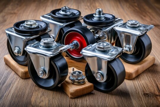 Heavy Duty Furniture Casters for Smooth Mobility and Enhanced Stability in Various Applications