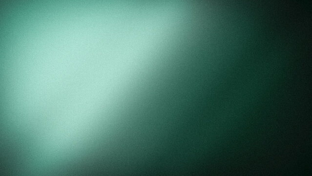 Dark green mint green teal grainy gradient abstract blur texture backdrop wallpaper 4K tech banner template