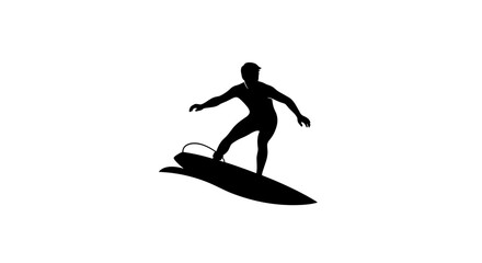 Fototapeta premium Man surfing on a board.