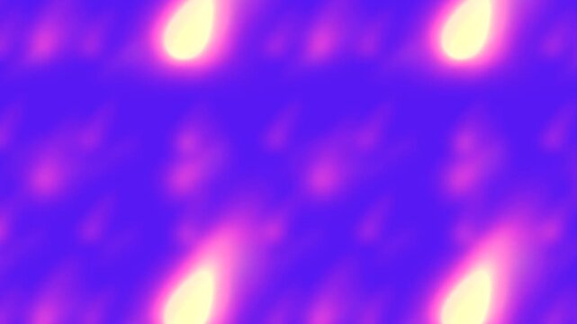 Abstract pixelated neon purple and pink glowing thermal heatmap loop background.
