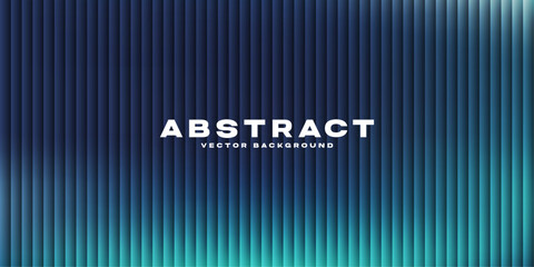 Abstract Gradient Lines: A striking abstract background features a gradient of deep blue transitioning into vibrant turquoise, with subtle vertical lines creating a sense of depth and movement. © gacount_stock