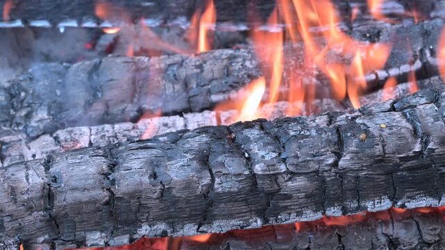 Żar, ognisko, grill, ogień, inspiracja, moc