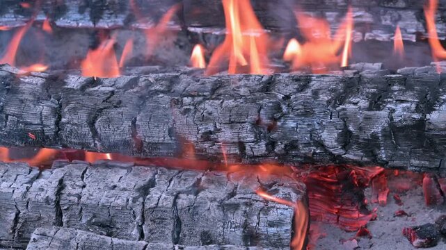 Żar, ognisko, grill, ogień, inspiracja, moc