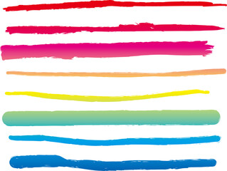 イラスト、ペンキ、インク、矢印、方向、デザイン、背景、描く、アート、ペイント、墨、刷毛、グラフィック、墨汁、柄、絵、塗料、塗る、カラー、カラフル、水彩画、画、ストローク、水彩、絵の具、Illustration, paint, ink, arrow, direction, design, background, drawing, art, painting, sumi ink, brush, gra © ちゃり丸ーCharimaru