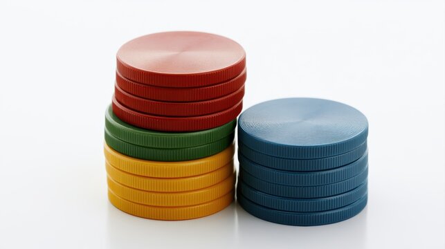 Investment strategy concept showing diversified financial planning and asset allocation