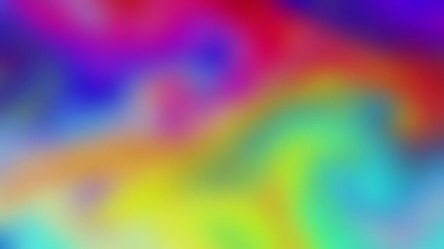 Horizontal neon gradient motion packshot presentation background featuring a smooth abstract colorful animation designed for premium product showcases and high tech commercial art
