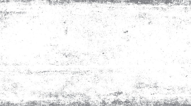 White textured background with scattered gray dust particles and grunge