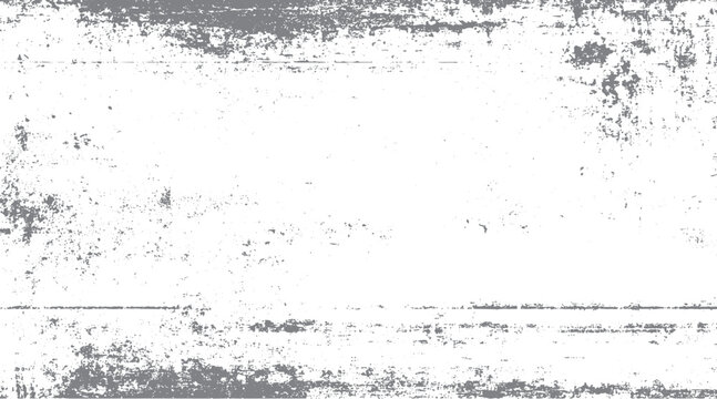 Grungy textured background with distressed grey marks and speckles on white grunge