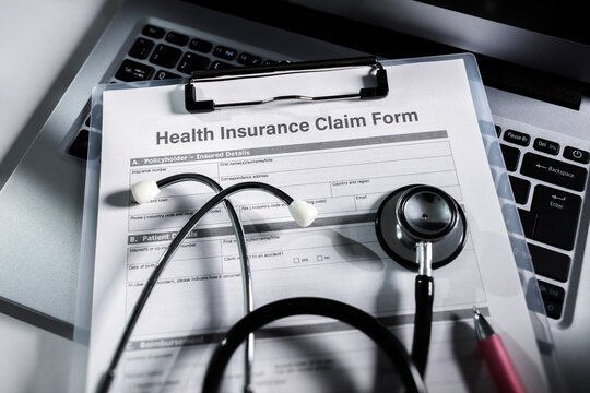 Medical insurance treatment claim form