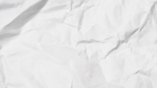 Looping Crumpled Paper Stop Motion Background