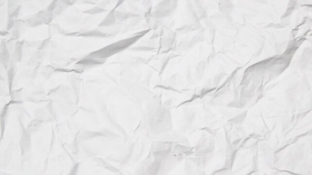 Looping Crumpled Paper Stop Motion Background