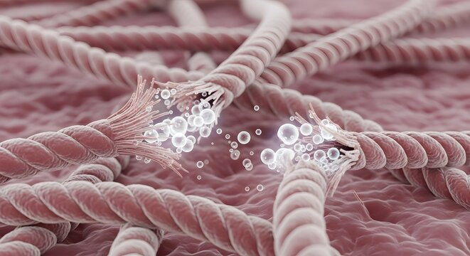 Microscopic view of human intestinal villi a detailed exploration of nutrient absorption structures in the small intestine