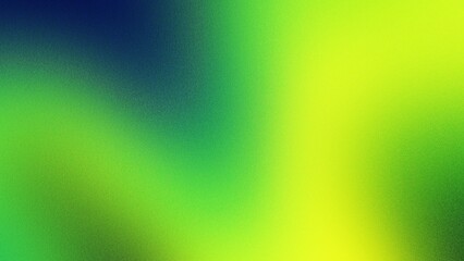 Abstract lime green blue glowing background with smooth grain gradient blur vibrant light noisy texture futuristic neon wallpaper, backdrop, banner, header, poster, cover design © Graphics-workshop
