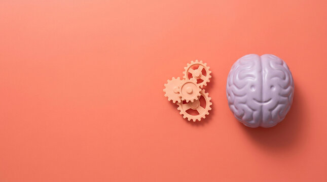 Happy Brain Gears Working Together for Solutions