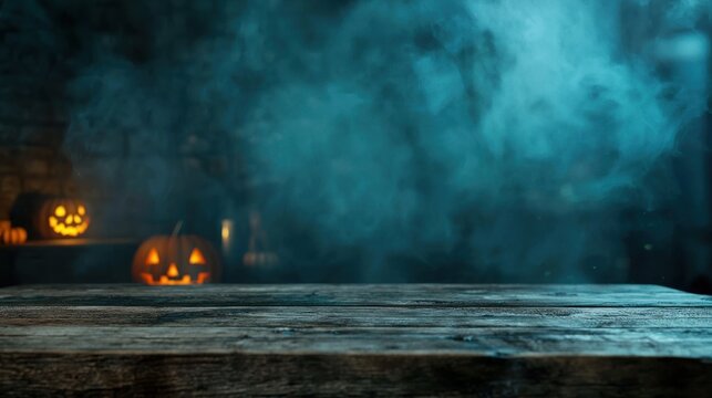 Halloween table background